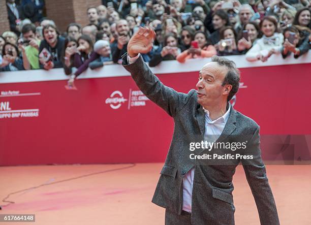 Roberto Benigni, actor, comedian, director and screenwriter Italian and Oscar winner for the film "Life is Beautiful" on the red carpet of the 11th...