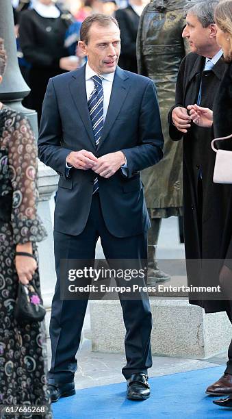 Emilio Butragueno attends the Princesa de Asturias Awards 2016 ceremony at the Campoamor Theater on October 21, 2016 in Oviedo, Spain.