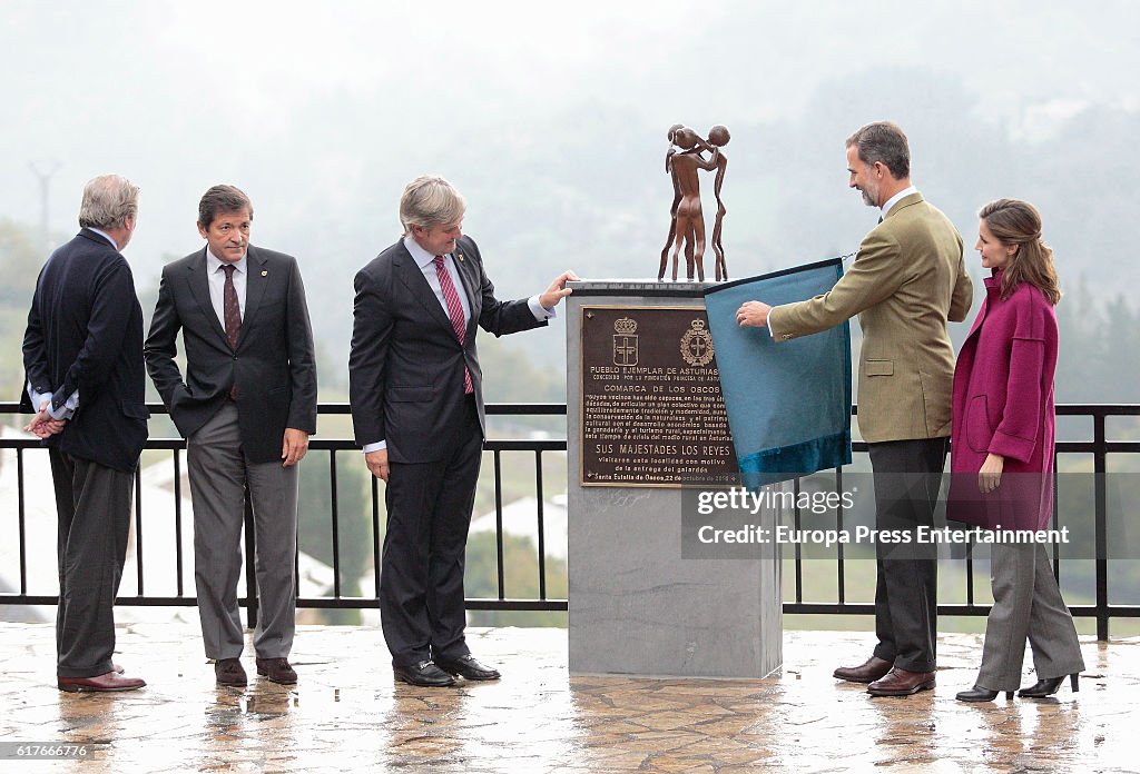 Spanish Royals Visit los Oscos Region