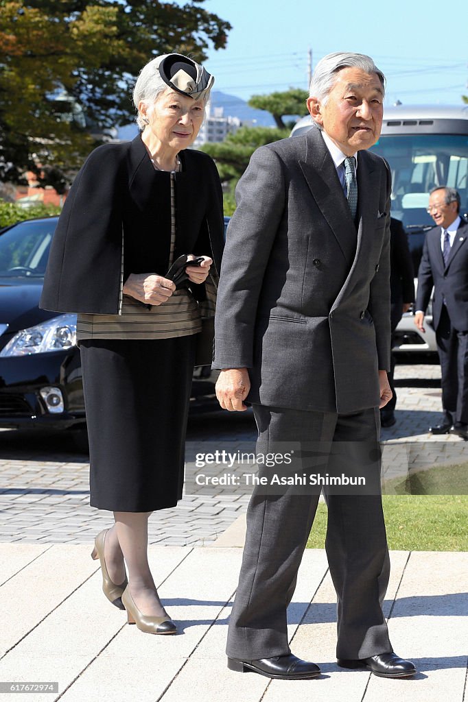 Emperor And Empress Visit Kyoto - Day 2