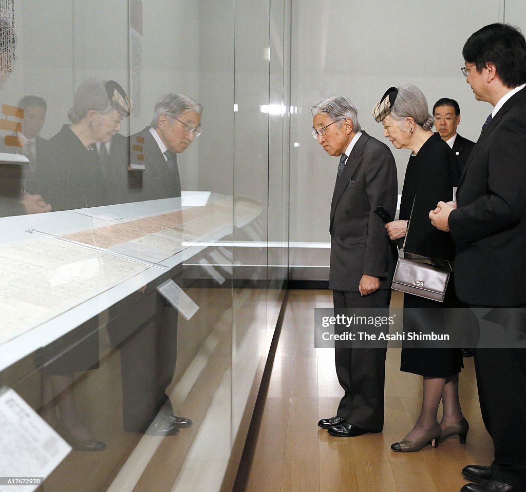 Emperor And Empress Visit Kyoto - Day 2