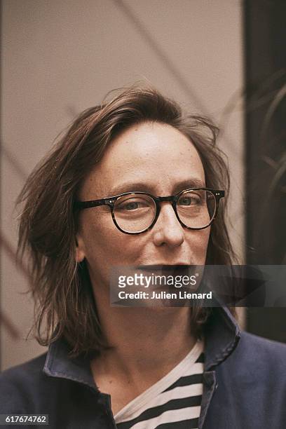 Director Celine Sciamma is photographed for Le Film Francais on October 14, 2016 in Paris, France.