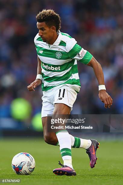Scott Sinclair of Celtic during the Betfred Cup Semi-Final match between Rangers and Celtic at Hampden Park on October 23, 2016 in Glasgow, Scotland.