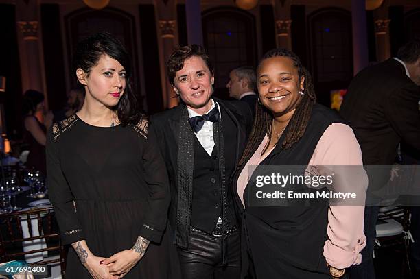 Actress Tina Mabry and guests attend the 12th Annual Outfest Legacy Awards at Vibiana on October 23, 2016 in Los Angeles, California.