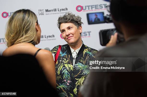 Writer/director Jill Soloway attends the 12th Annual Outfest Legacy Awards at Vibiana on October 23, 2016 in Los Angeles, California.
