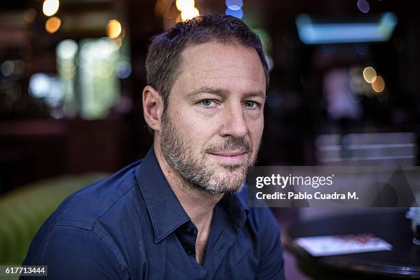 German director Florian Gallenberger poses for a portrait session on October 24, 2016 in Madrid, Spain.