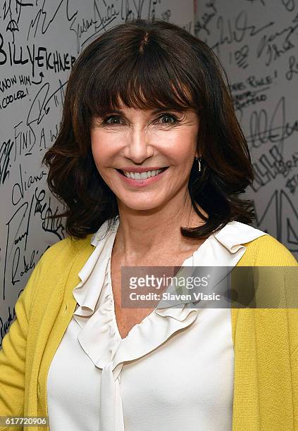 Mary Steenburgen visits AOL BUILD to talk about the FOX comedy "Last Man on Earth." at AOL HQ on October 24, 2016 in New York City.