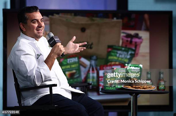 Chef and TV personality Buddy Valastro speaks at The Build Series Presents Buddy Valastro Discussing His New "Rethink Sweet" Project at AOL HQ on...