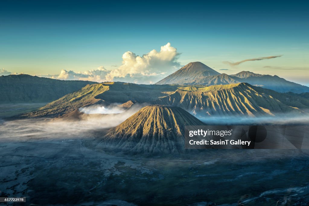 Bromo volcano at sunrise
