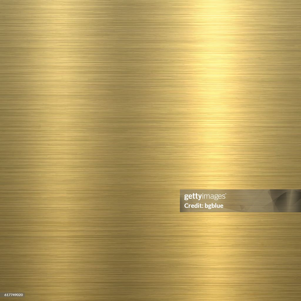 Fondo de oro - Textura de metal