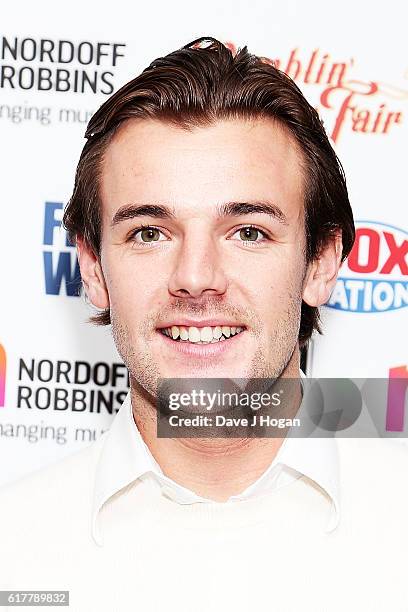 Nathan Massey attends the Nordoff Robbins Boxing Dinner at the London Hilton Park Lane on October 24, 2016 in London, England.