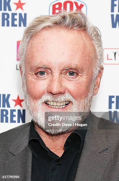 Roger Taylor attends the Nordoff Robbins Boxing Dinner at the London Hilton Park Lane on October 24, 2016 in London, England.