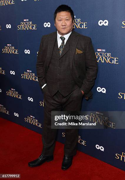 Benedict Wong attends the red carpet launch event for "Doctor Strange" on October 24, 2016 in London, United Kingdom.