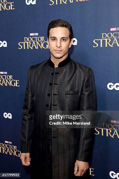 Alaa Oumouzoune attends the red carpet launch event for "Doctor Strange" on October 24, 2016 in London, United Kingdom.