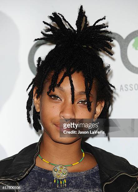 Willow Smith attends the 26th annual EMA Awards at Warner Bros. Studios on October 22, 2016 in Burbank, California.
