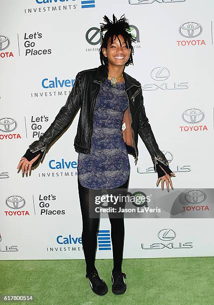 Willow Smith attends the 26th annual EMA Awards at Warner Bros. Studios on October 22, 2016 in Burbank, California.