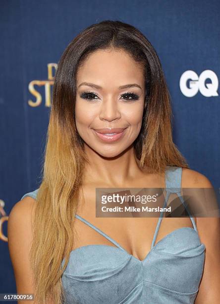 Sarah-Jane Crawford attends the red carpet launch event for "Doctor Strange" on October 24, 2016 in London, United Kingdom.