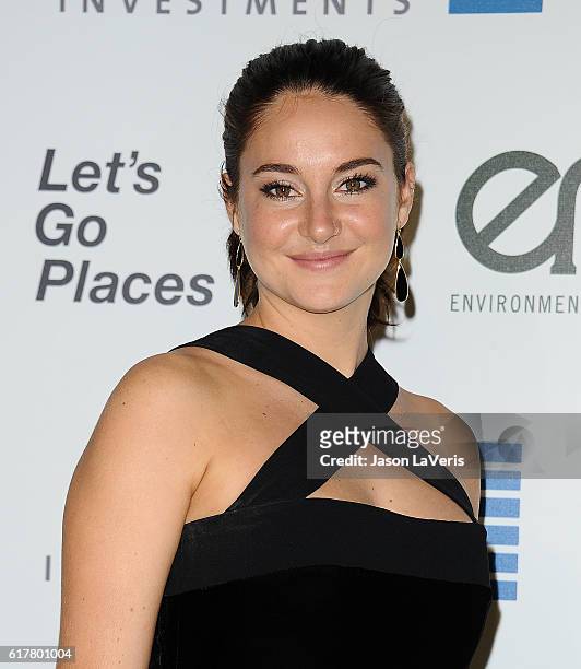 Actress Shailene Woodley attends the 26th annual EMA Awards at Warner Bros. Studios on October 22, 2016 in Burbank, California.