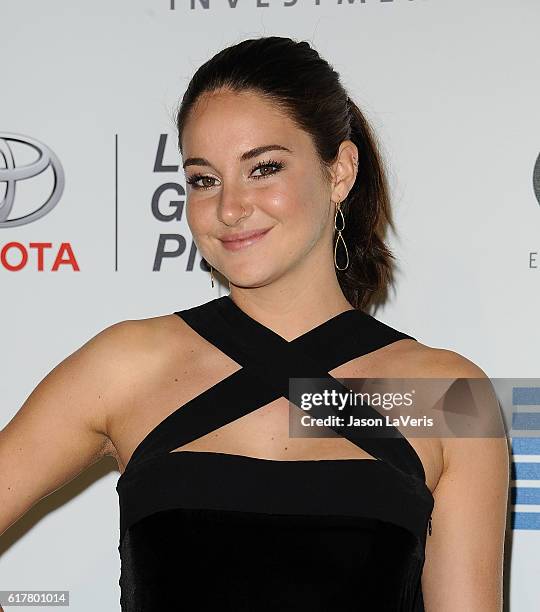 Actress Shailene Woodley attends the 26th annual EMA Awards at Warner Bros. Studios on October 22, 2016 in Burbank, California.