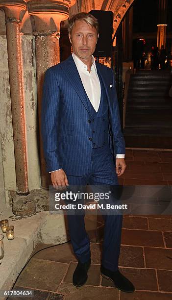 Mads Mikkelsen attends Marvel Studios and British GQ hosted reception in The Cloisters at Westminster Abbey, to celebrate the release of Doctor...