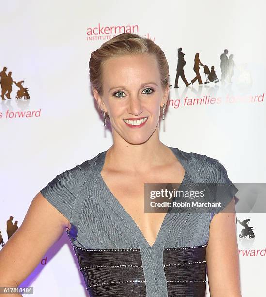 Dana Vollmer attends Moving Families Forward 2016 Gala Benefiting Ackerman Institute for the Family at The Waldorf=Astoria on October 24, 2016 in New...