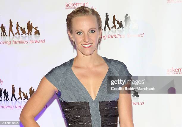 Dana Vollmer attends Moving Families Forward 2016 Gala Benefiting Ackerman Institute for the Family at The Waldorf=Astoria on October 24, 2016 in New...