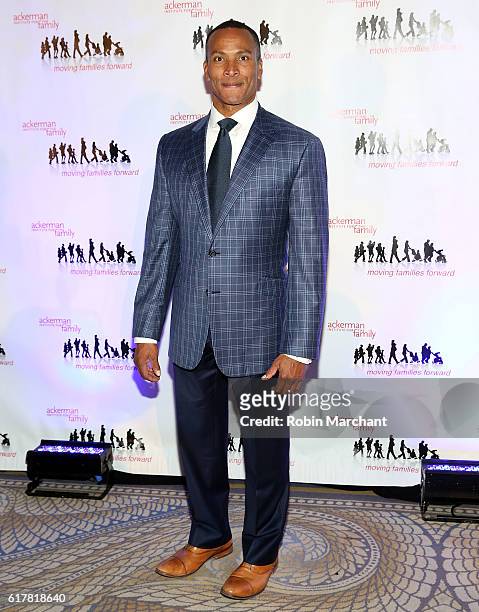 Mike Woods attends Moving Families Forward 2016 Gala Benefiting Ackerman Institute for the Family at The Waldorf=Astoria on October 24, 2016 in New...