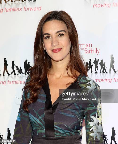 Natalie Zfat attends Moving Families Forward 2016 Gala Benefiting Ackerman Institute for the Family at The Waldorf=Astoria on October 24, 2016 in New...