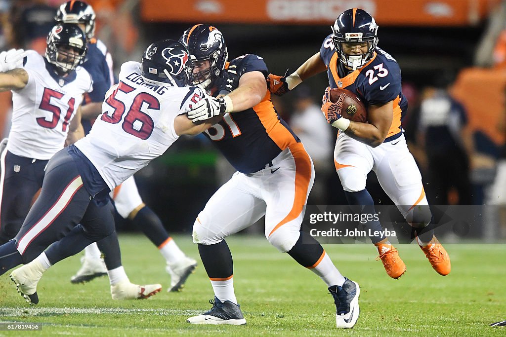 Denver Broncos vs. Houston Texans, NFL Week 7