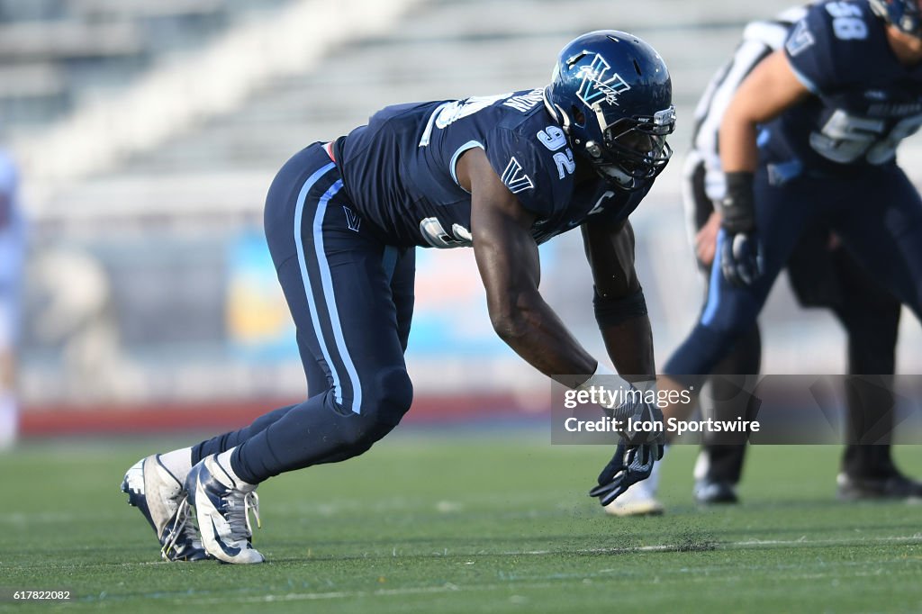 NCAA FOOTBALL: OCT 22 Albany at Villanova