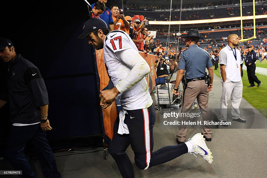 Denver Broncos vs. Houston Texans, NFL Week 7