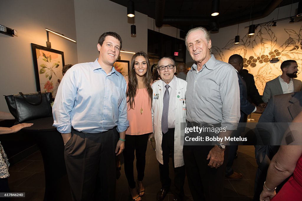 Arison Rosa Miami Heat's Nick Arison, wife Jenne Green Doctor Barth Green and Pat ...
