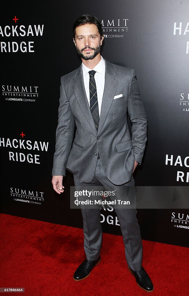 Jason Ridhe Jason Behr arrives at the Los Angeles premiere of