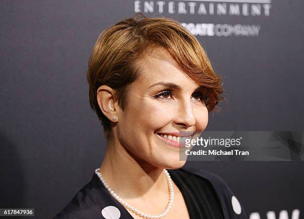 Noomi Rapace arrives at the Los Angeles premiere of "Hacksaw Ridge" held at Samuel Goldwyn Theater on October 24, 2016 in Beverly Hills, California.