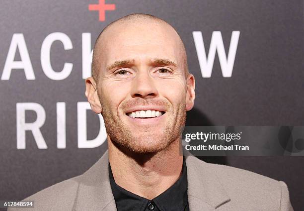 Oliver Trevena arrives at the Los Angeles premiere of "Hacksaw Ridge" held at Samuel Goldwyn Theater on October 24, 2016 in Beverly Hills, California.