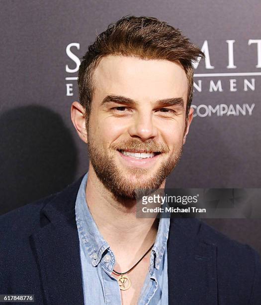 Nathaniel Buzolic arrives at the Los Angeles premiere of "Hacksaw Ridge" held at Samuel Goldwyn Theater on October 24, 2016 in Beverly Hills,...
