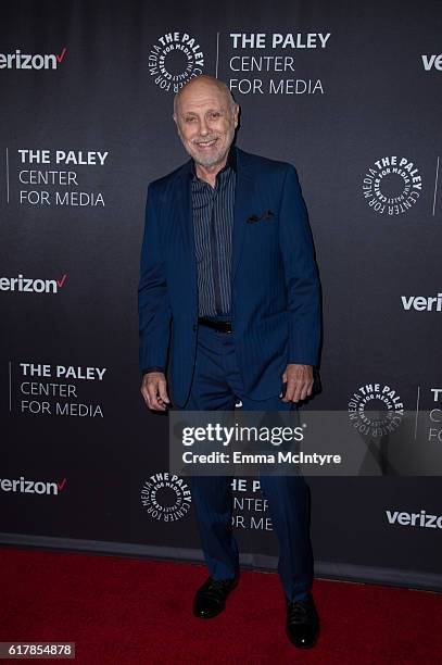 Actor Hector Elizondo arrives at The Paley Center for Media's Hollywood Tribute to Hispanic Achievements in Television event at the Beverly Wilshire...