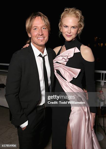 Recording artist Keith Urban and honoree Nicole Kidman attend the Second Annual "InStyle Awards" presented by InStyle at Getty Center on October 24,...