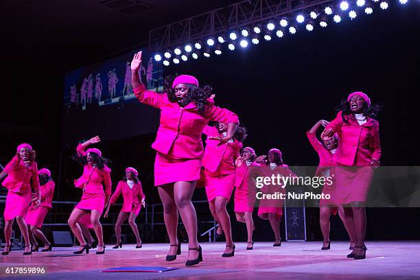 Howard University hosted their 93rd annual Homecoming Greek Step Show competition on Friday, October 21, 2016 at the Burr Gymnasium on campus in...