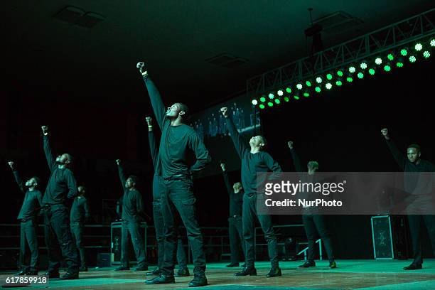 Howard University hosted their 93rd annual Homecoming Greek Step Show competition on Friday, October 21, 2016 at the Burr Gymnasium on campus in...