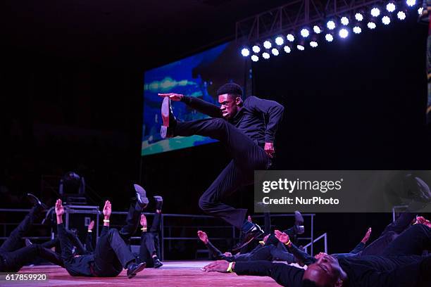 Howard University hosted their 93rd annual Homecoming Greek Step Show competition on Friday, October 21, 2016 at the Burr Gymnasium on campus in...