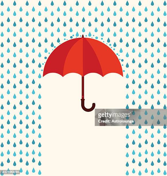 umbrella - protection stock illustrations
