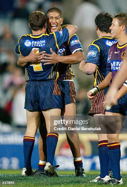 Rob Tanielu 402 Nrl Brisbane Broncos 2002 Photos & High Res Pictures - Getty Images
