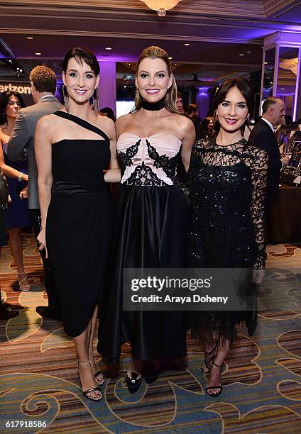 Susana Gonzalez, Marjorie de Sousa and Adriana Louvier attend the The Paley Center for Media's Hollywood Tribute to Hispanic Achievements in...
