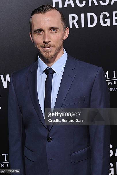 Actor Benedict Hardie at Samuel Goldwyn Theater on October 24, 2016 in Beverly Hills, California.