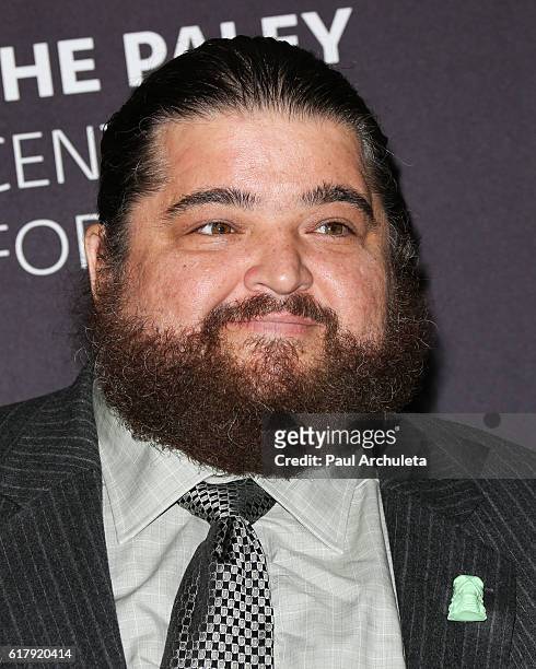 Actor Jorge Garcia attends The Paley Center for Media's Hollywood tribute to Hispanic achievements in television at the Beverly Wilshire Four Seasons...
