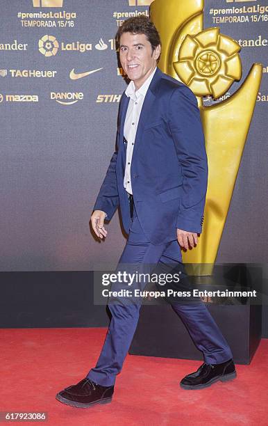 Manel Fuentes attends the LFP Soccer Awards Gala 2016 at Palacio de Congresos on October 24, 2016 in Valencia, Spain.