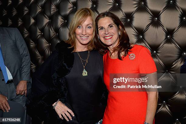 Patti Roberts and Ann Stark Locher attend the Aperture Foundation 2016 Fall Benefit at The Edison Ballroom on October 24, 2016 in New York City.