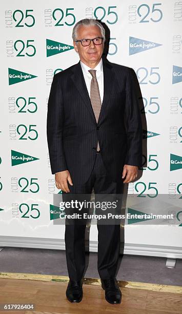 Baltasar Garzon attend 'Club de las 25' Awards 2016 on October 24, 2016 in Madrid, Spain.