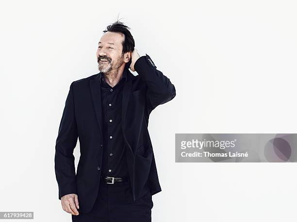 Actor Jean-Hugues Anglade is photographed for Self Assignment on May 20, 2015 in Paris, France.